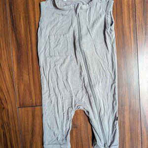 Kyte Baby Clay Sleeveless Zippered Romper, 6-12m, NWOT